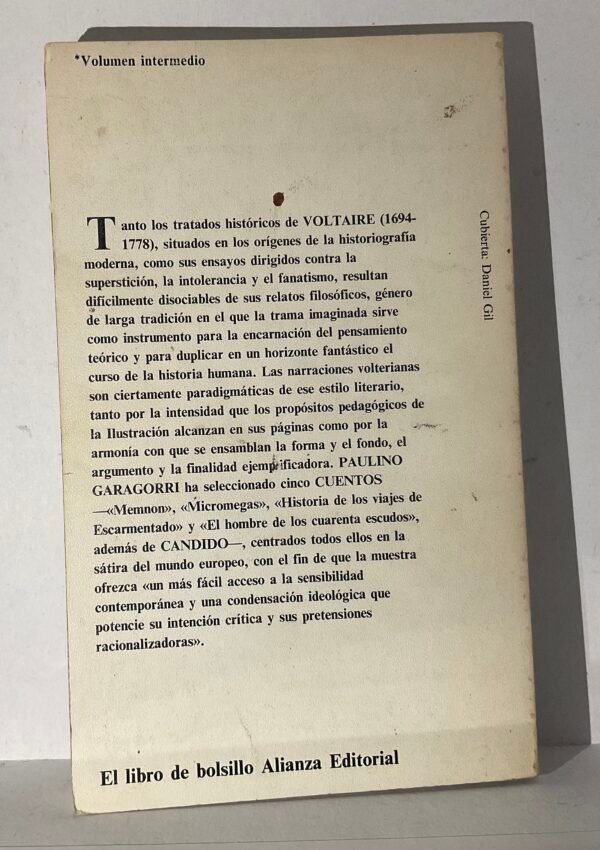 Voltaire Candido y otros cuentos