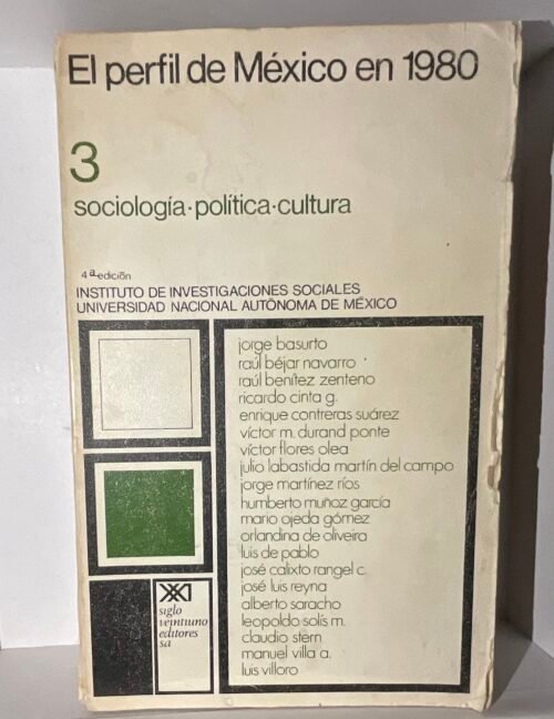 El perfil de México 1980.
