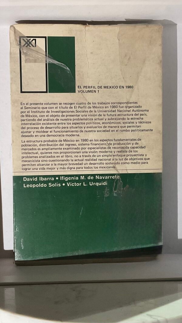 El perfil de México 1980. Vol. 1