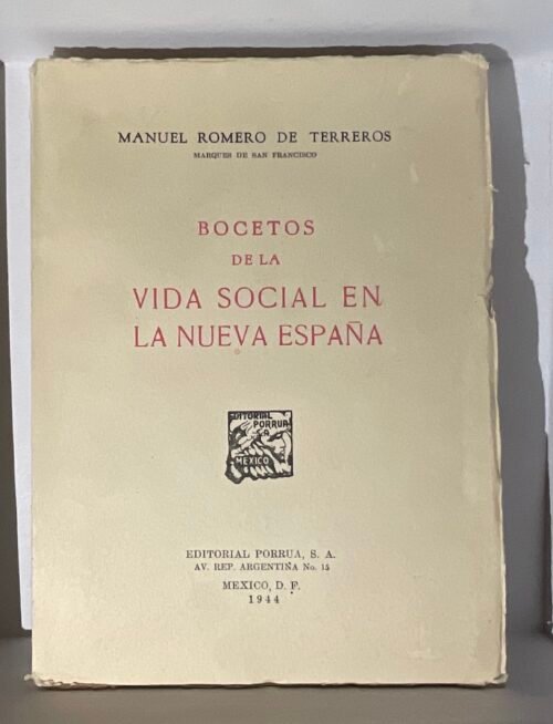 Bocetos de la vida social en la Nueva España