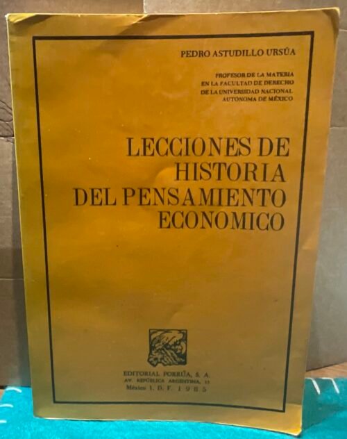 IMG_3415 Lecciones de Historia del Pensamiento Económico