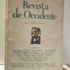 IMG_3441 Revista de Occidente año I 2ª época. abril a diciembre de 1963