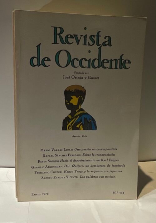 Revista de Occidente de enero a septiembre de 1975