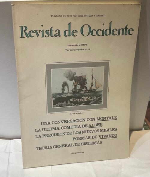 IMG_3507 Revista de Occidente tercera época numero 2 diciembre 1975