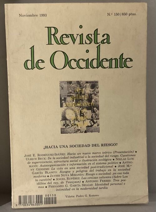 IMG_3693 Revista de Occidente: noviembre 1993