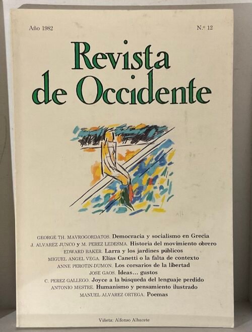 IMG_3696 Revista de Occidente: marzo-abril 1982