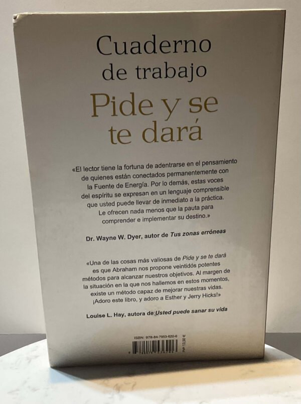 Cuaderno de trabajo, pide y se te dará