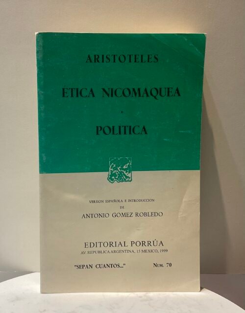 Etica Nicomaquea/ Política