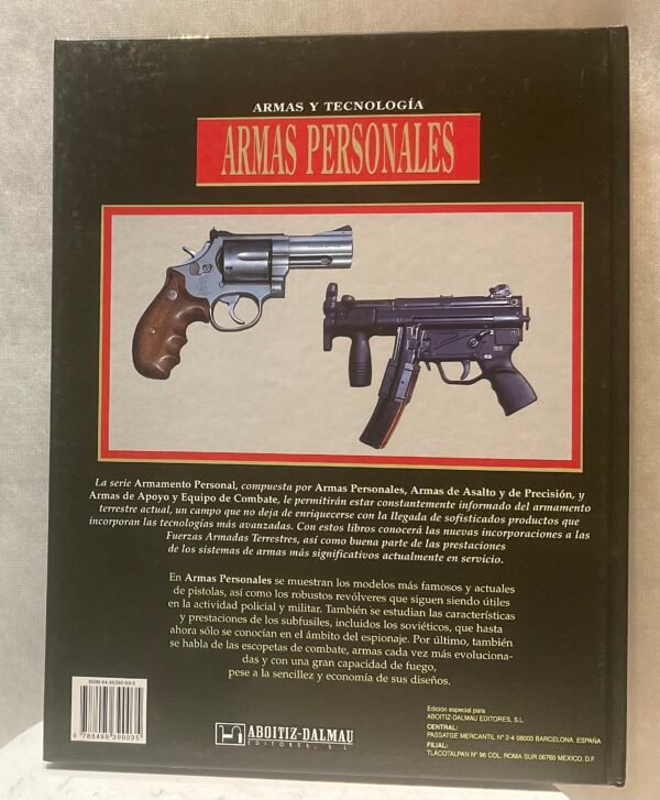 Armas y tecnología. Armas personales