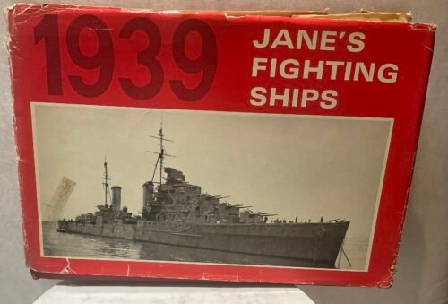 Jane's Fighting Ships 1939. A reprint of the 1939 edition of fighting ships founded by Fred T. Jane